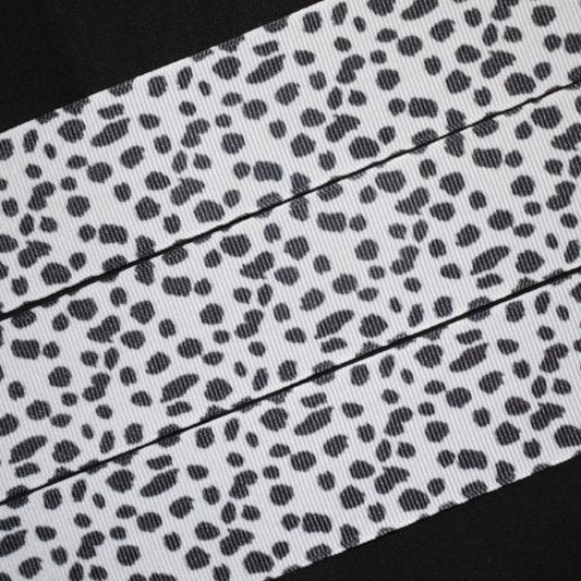 Dalmatian Spots Ribbon - Flippin Ribbon