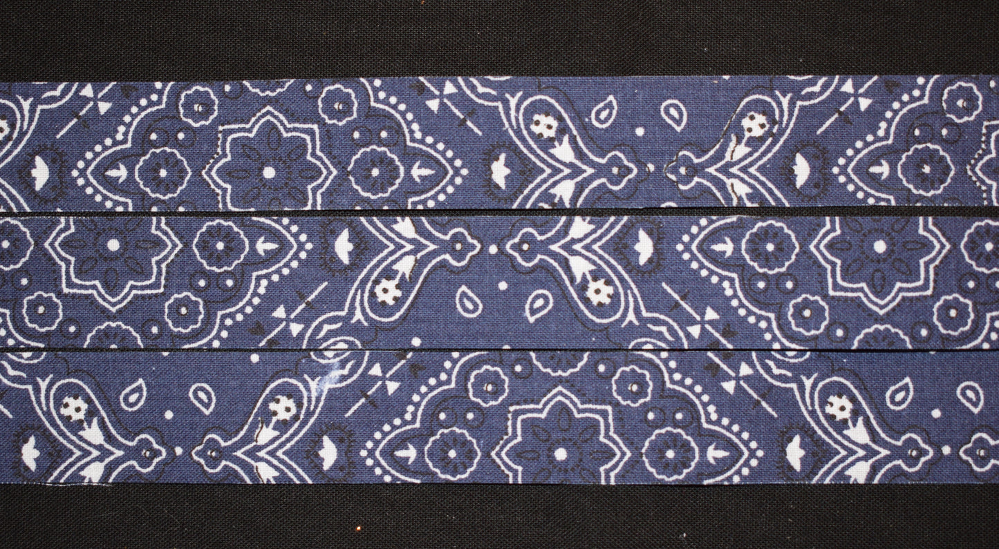 Navy Bandana Ribbon - Flippin Ribbon