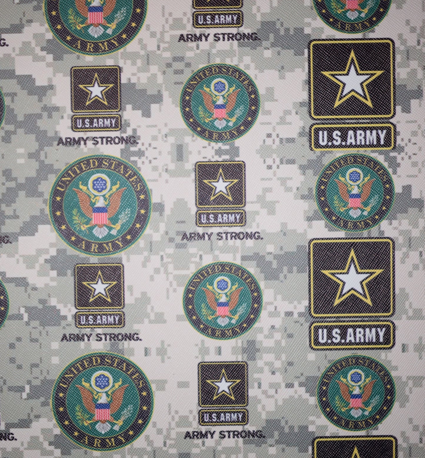 Inspired Army Faux Leather - Flippin Ribbon