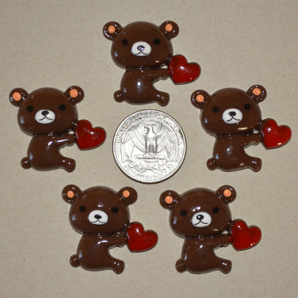 Brown Bear Resin - Flippin Ribbon