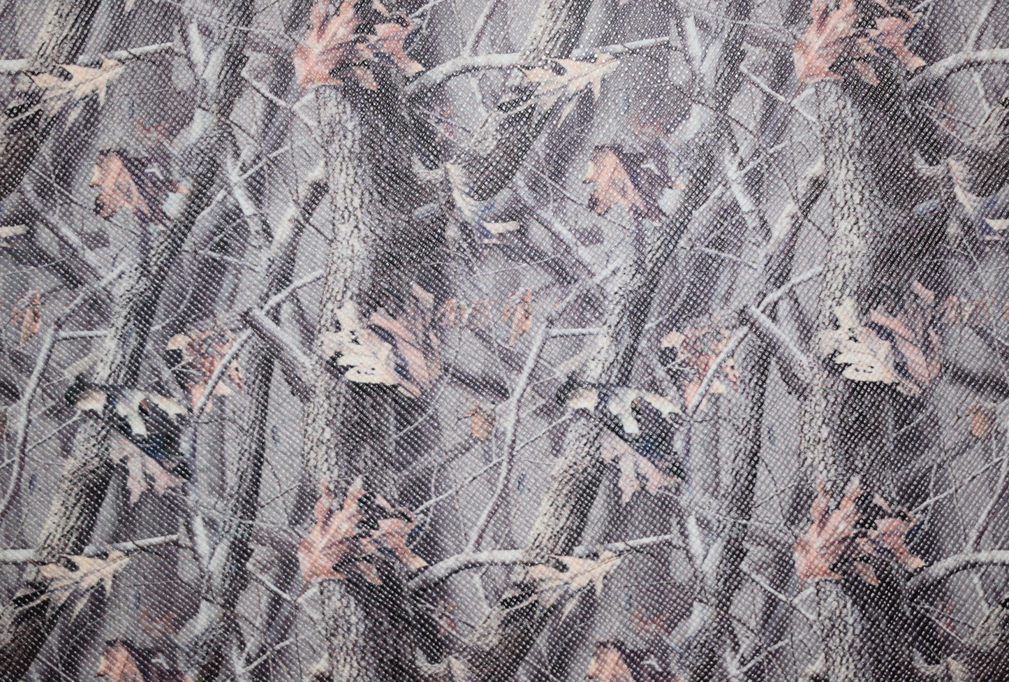 Camouflage Faux Leather - Flippin Ribbon