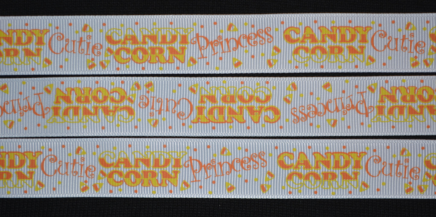 Candy Corn Cutie Ribbon - Flippin Ribbon