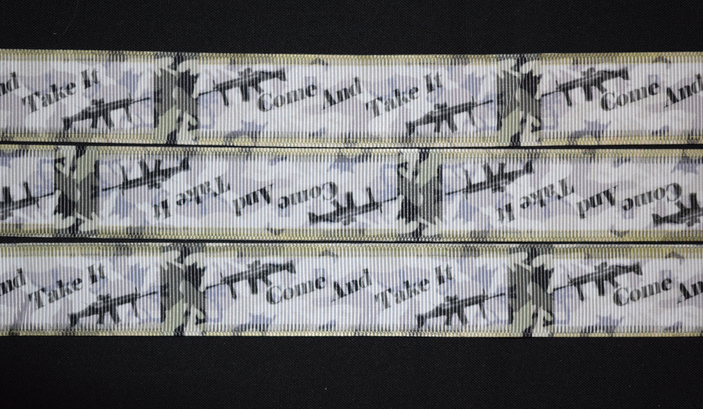 Come and Take It Ribbon - Flippin Ribbon