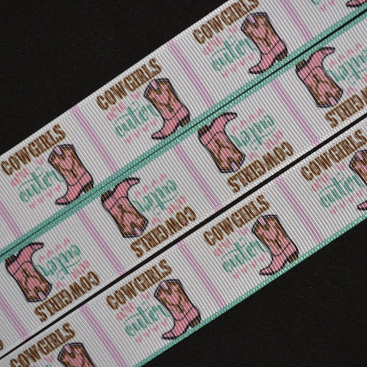 Cowgirls Are Cuter Ribbon - Flippin Ribbon
