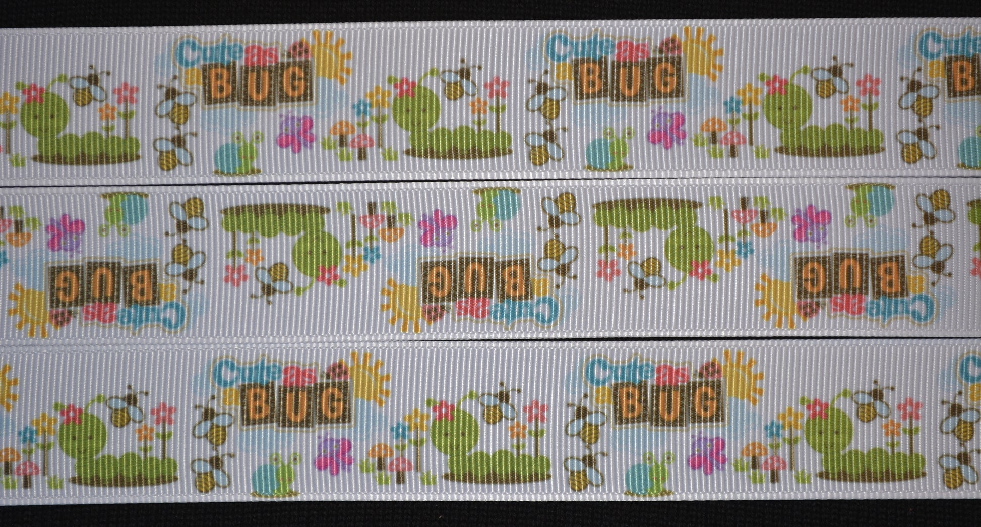 Cute as a Bug Ribbon - Flippin Ribbon