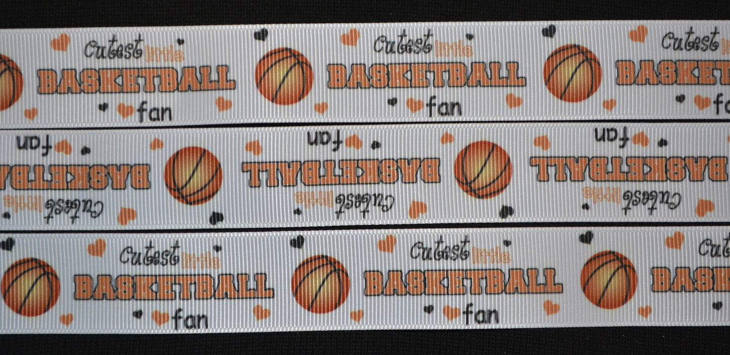 Cutest Little Basketball Fan Ribbon - Flippin Ribbon