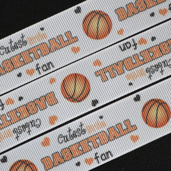 Cutest Little Basketball Fan Ribbon - Flippin Ribbon