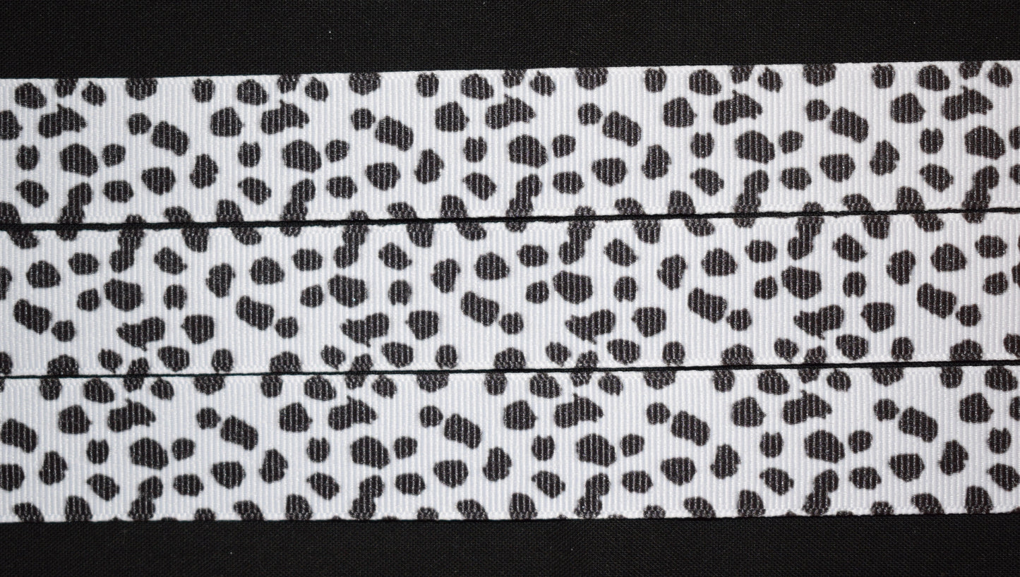 Dalmatian Spots Ribbon - Flippin Ribbon