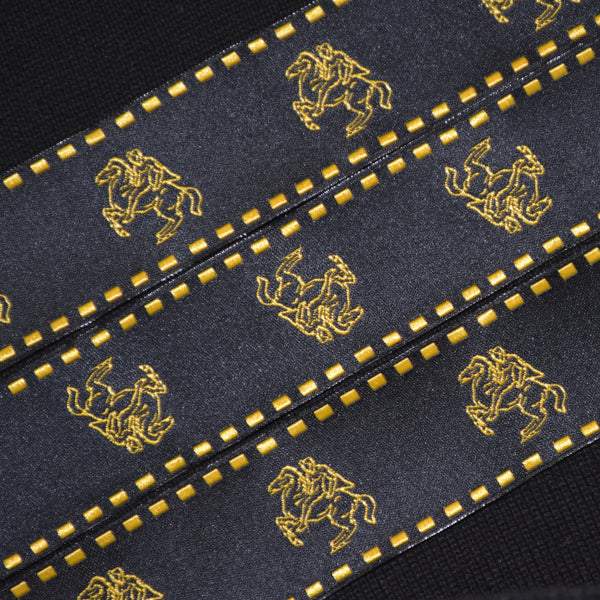 Equestrian Jacquard Ribbon - Flippin Ribbon