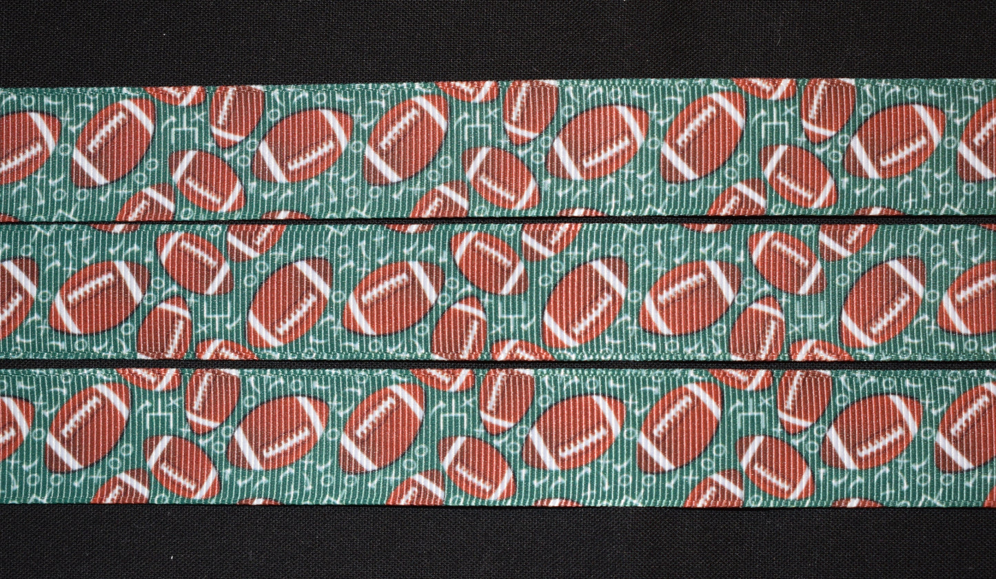 Football Grosgrain Ribbon - Flippin Ribbon