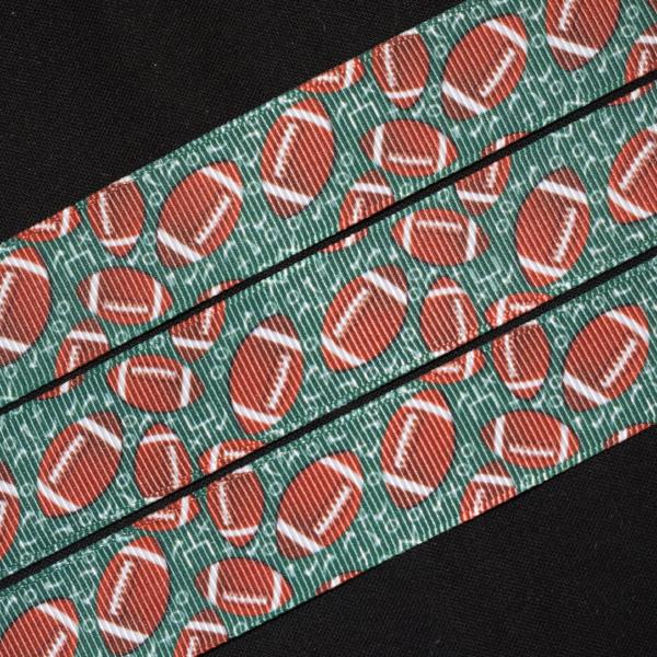 Football Grosgrain Ribbon - Flippin Ribbon