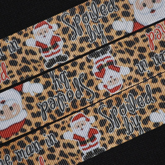 Spoiled by Santa Ribbon - Flippin Ribbon