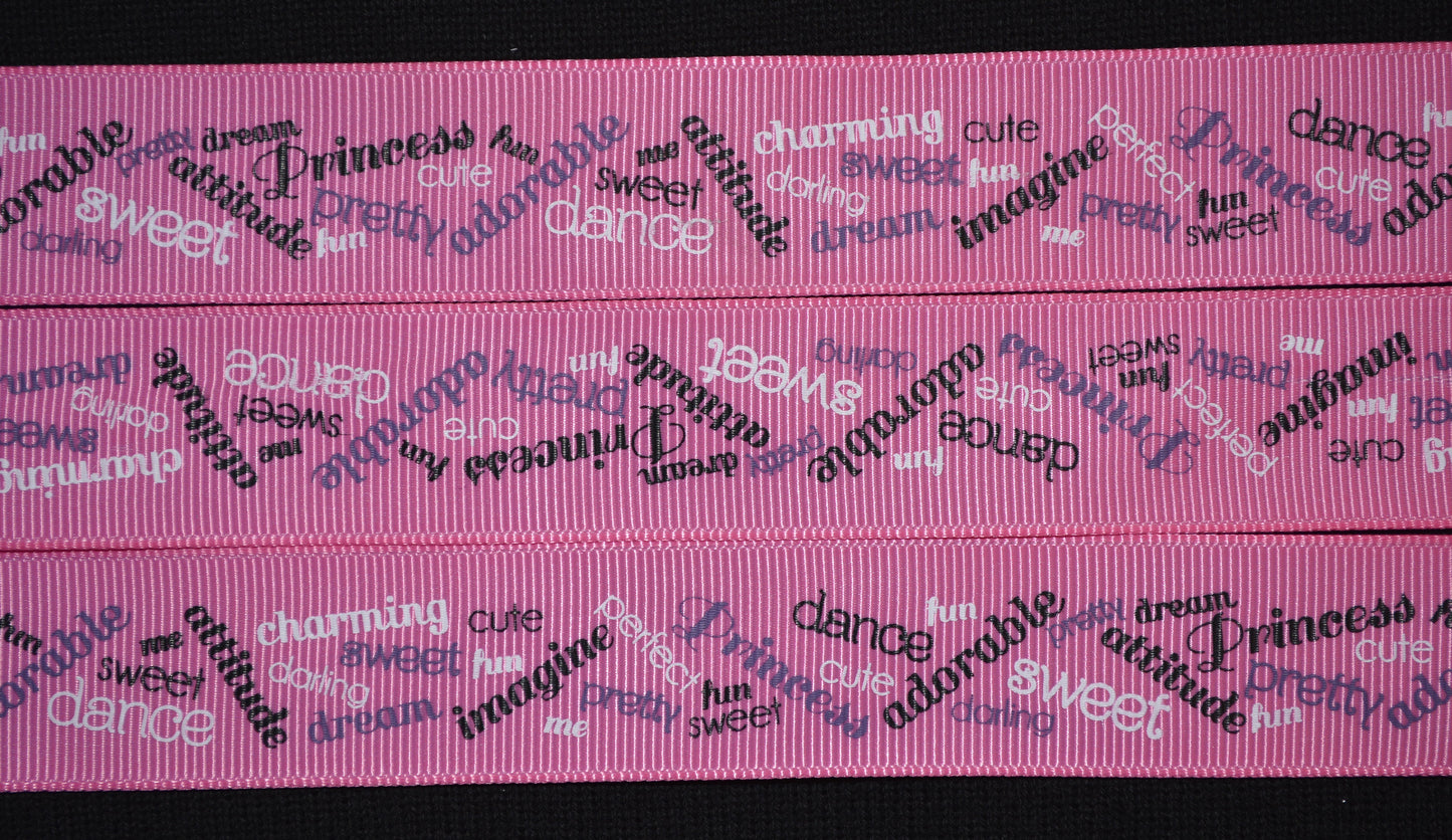 Word Play Princess Ribbon - Flippin Ribbon