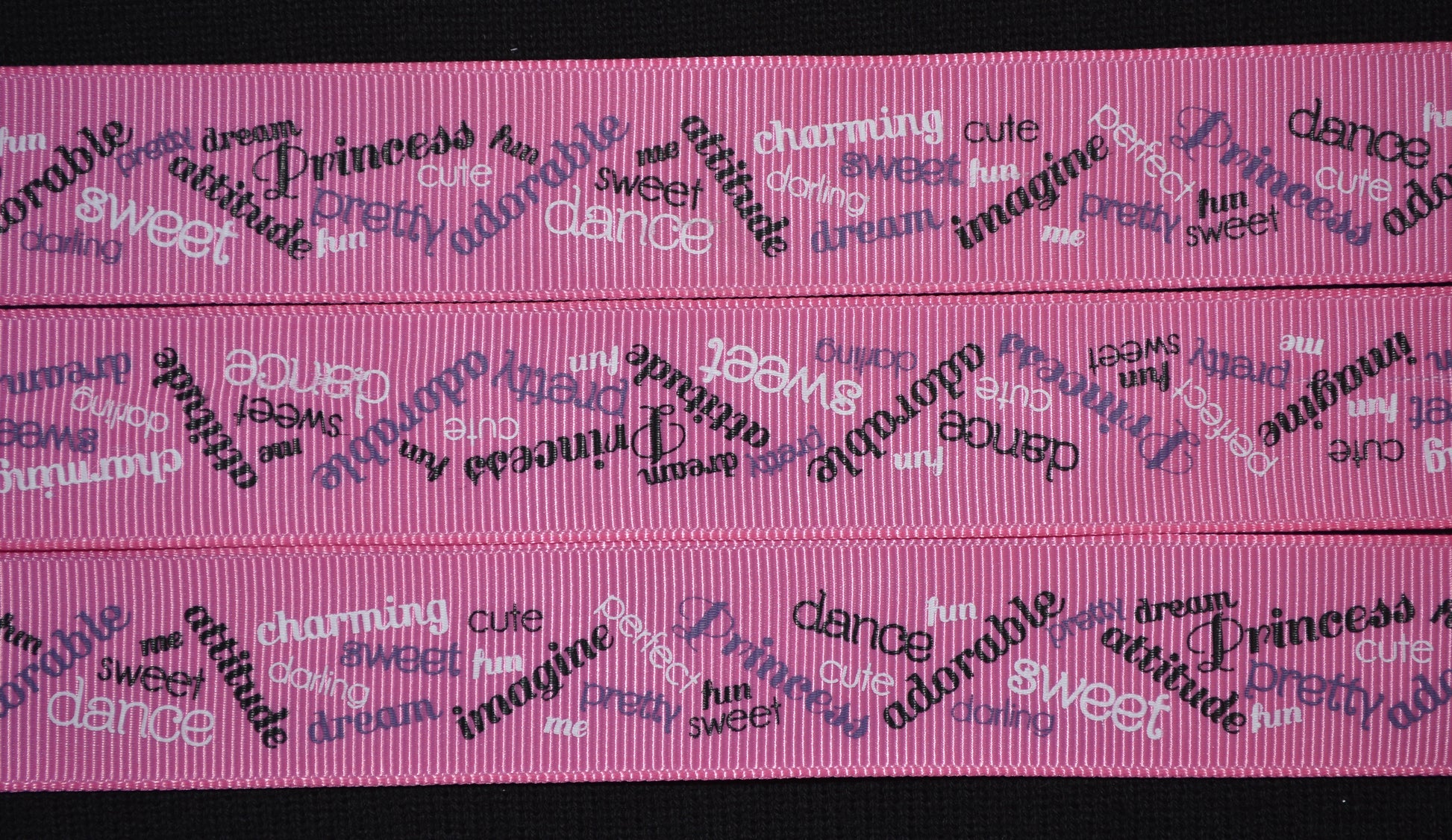 Word Play Princess Ribbon - Flippin Ribbon