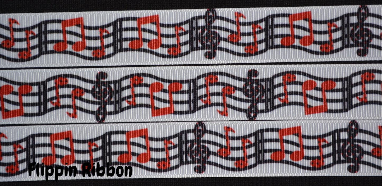 music note ribbon