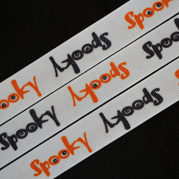 Spooky Halloween Ribbon - Flippin Ribbon