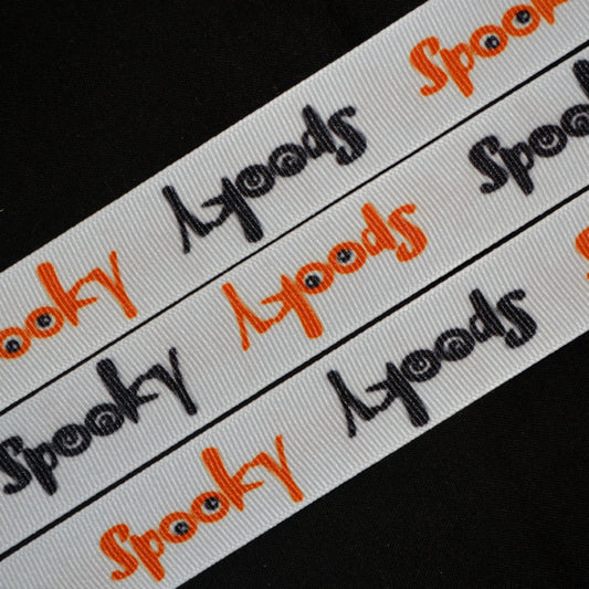 Spooky Halloween Ribbon - Flippin Ribbon