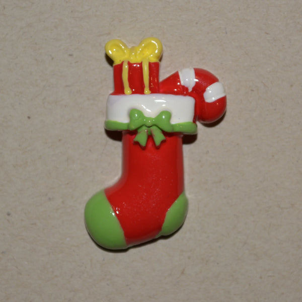 Christmas Stocking Resin - Flippin Ribbon