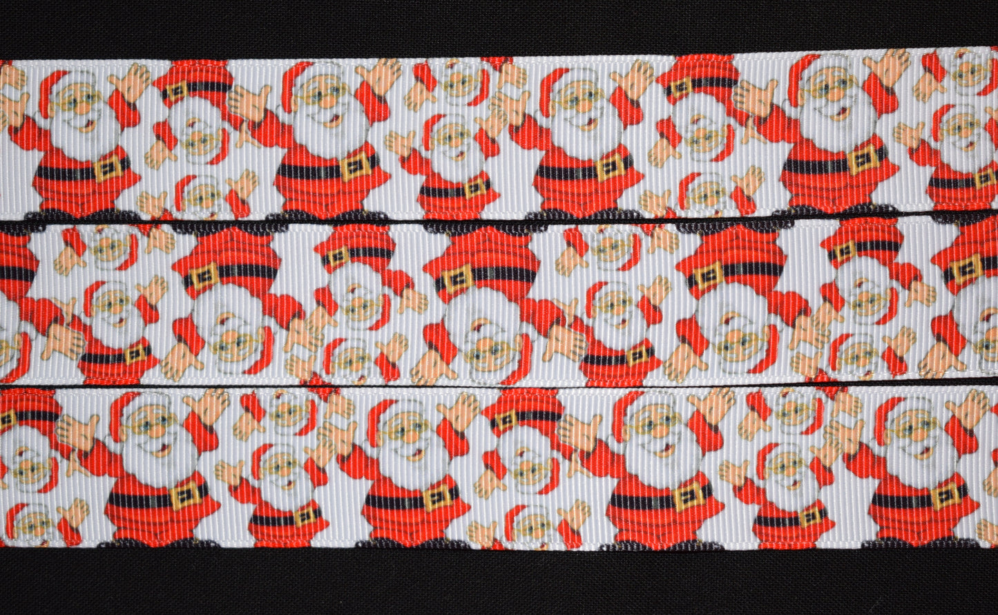 Santa Claus Grosgrain Ribbon - Flippin Ribbon