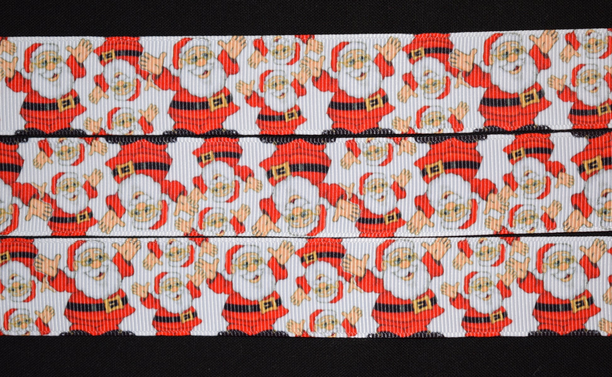 Santa Claus Grosgrain Ribbon - Flippin Ribbon
