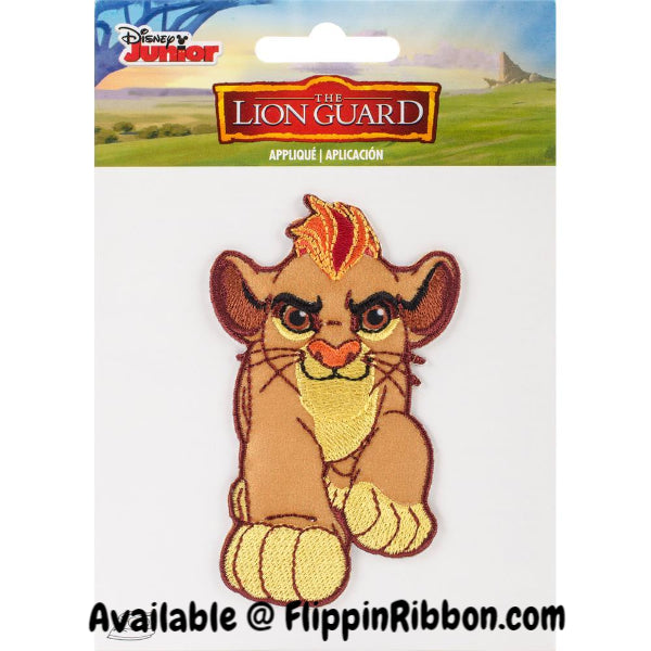 Simba The Lion Guard Applique - Flippin Ribbon