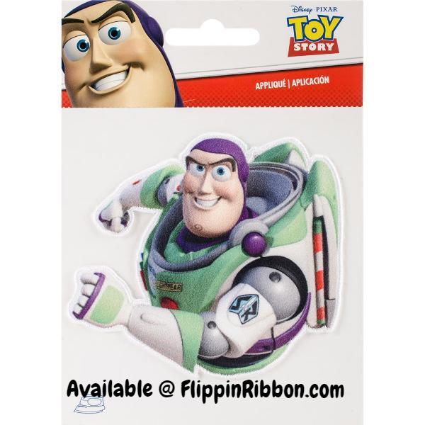 Buzz Lightyear Iron-on Applique - Flippin Ribbon