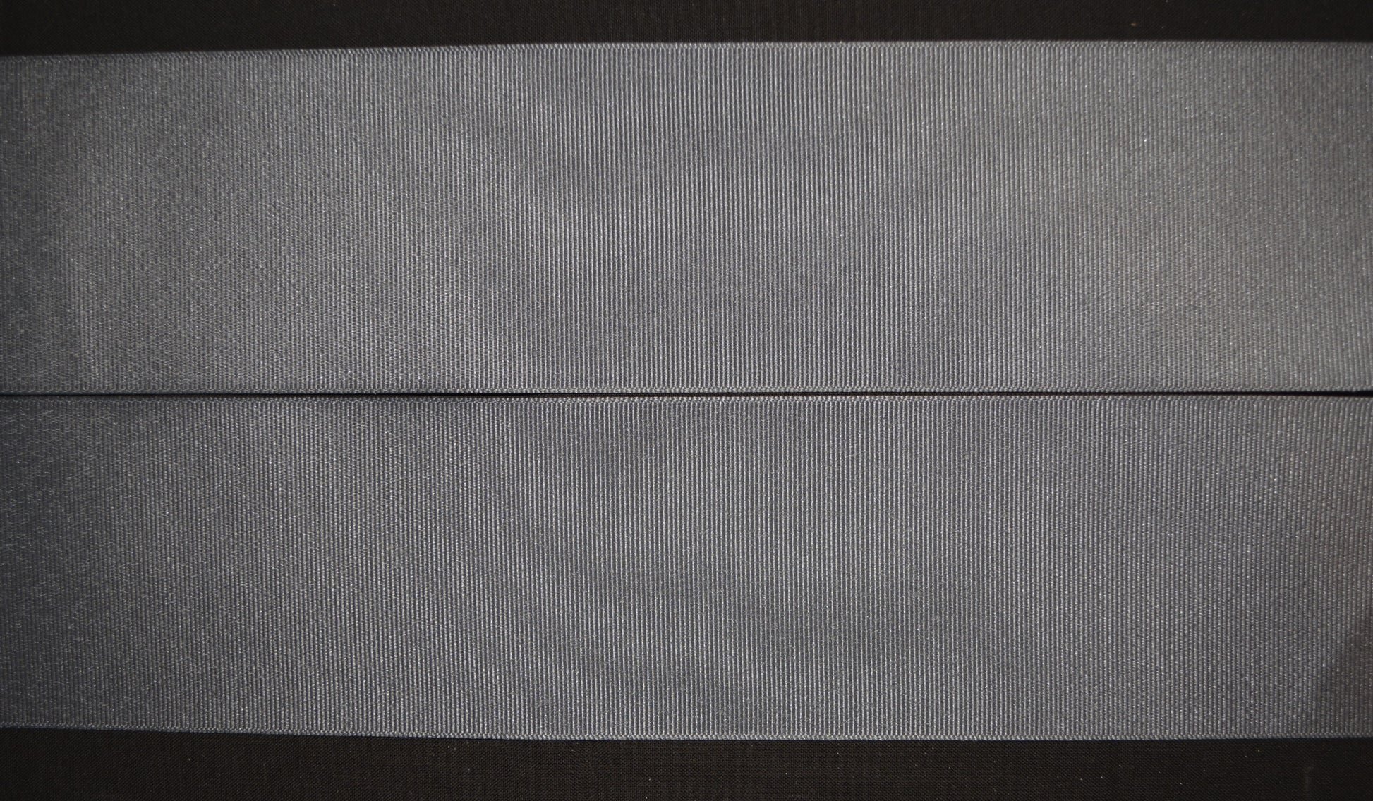 Flannel Grey 3 inch Ribbon - Flippin Ribbon