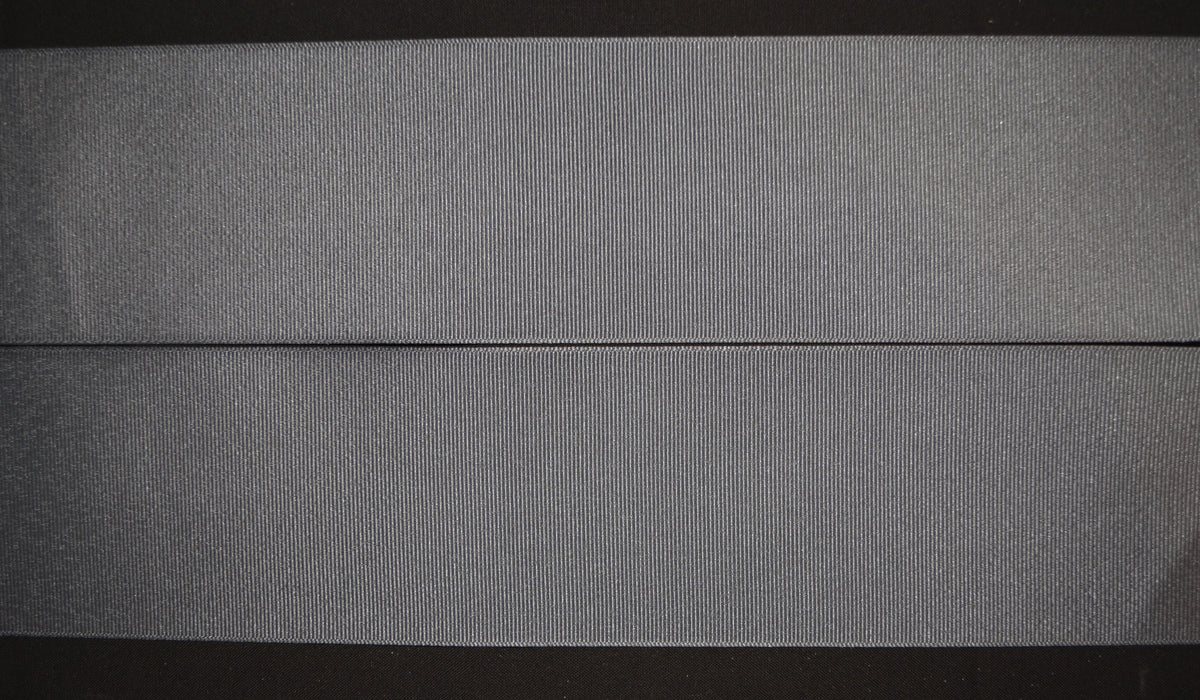Flannel Grey Ribbon - 3 inch Solid Grosgrain Ribbon – Flippin Ribbon Crafts