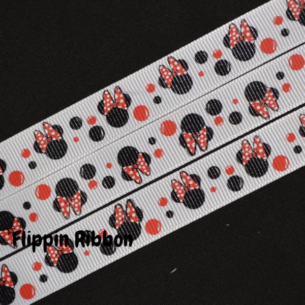 Minnie Mouse ribbon - Flippin Ribbon