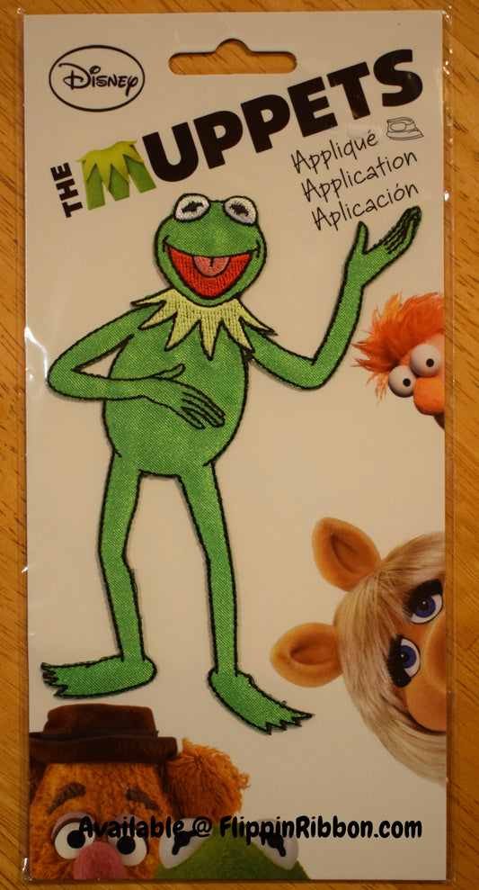 Kermit the Frog Iron-on Applique - Flippin Ribbon