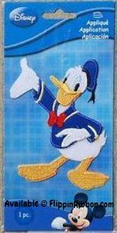 Disney Donald Duck Applique - Flippin Ribbon