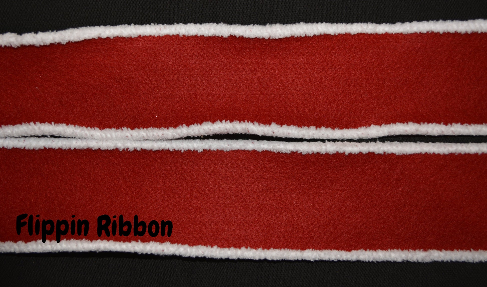 Santa Christmas Ribbon - 2 1/2 inch Printed Wired Ribbon – Flippin Ribbon  Crafts