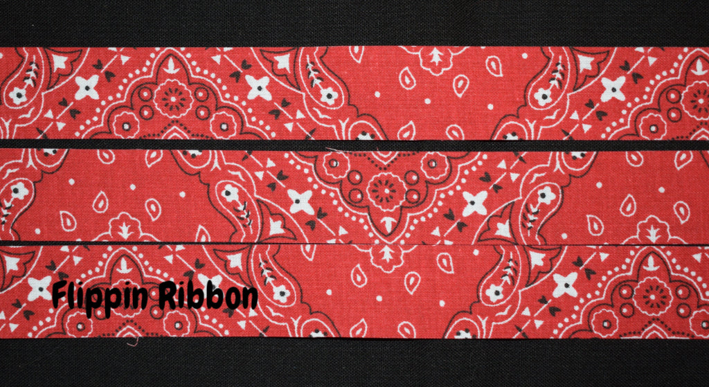 Bandana Print Ribbon - Flippin Ribbon