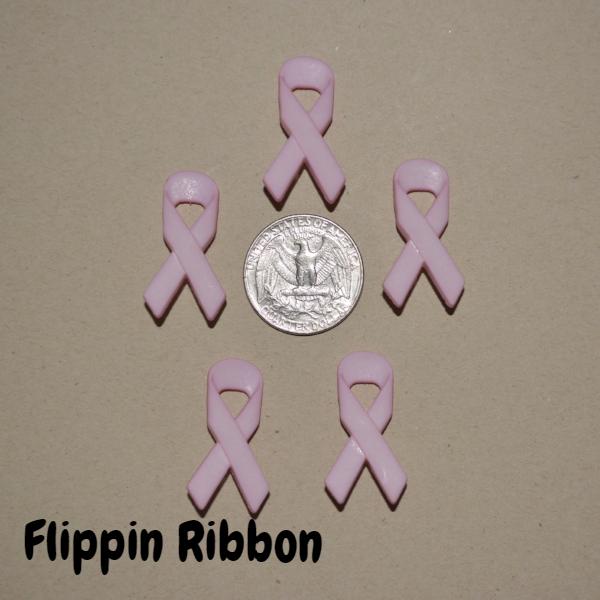 breast cancer awareness embellishment button