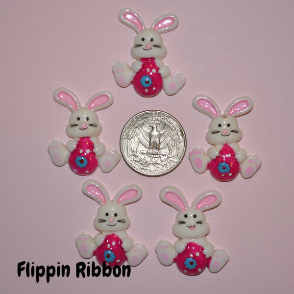 Easter Bunny resin - Flippin Ribbon