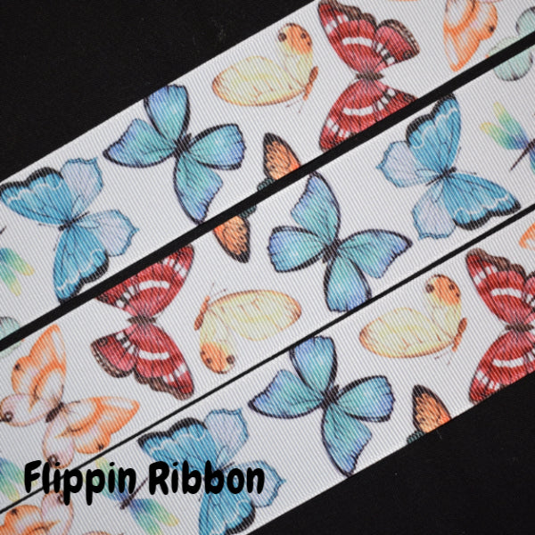 Wide Butterfly Ribbon - Flippin Ribbon