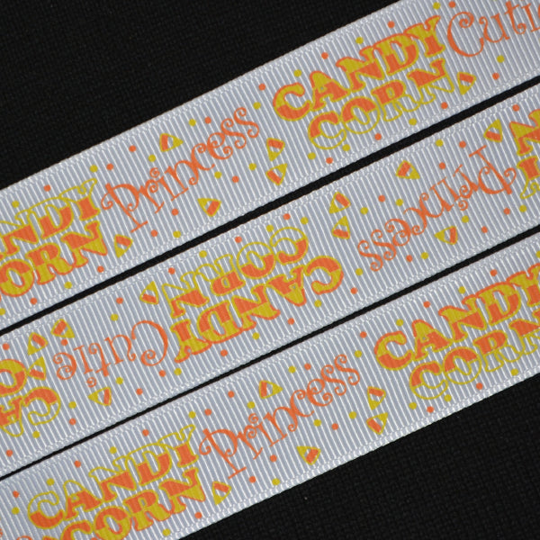 Candy Corn Cutie Ribbon - Flippin Ribbon