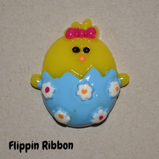 Easter Chick resin - Flippin Ribbon