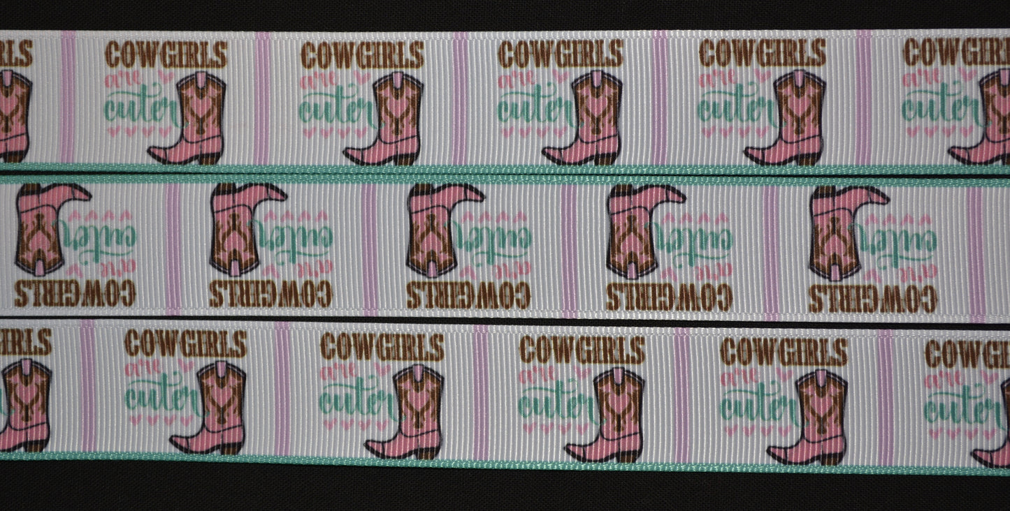 Cowgirls Are Cuter Ribbon - Flippin Ribbon
