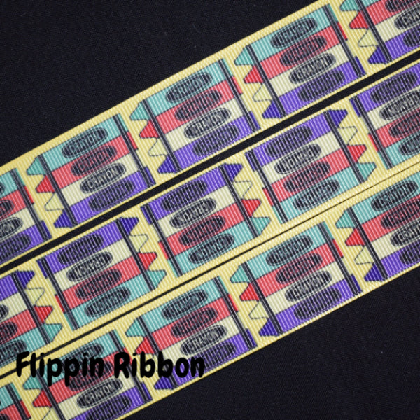 Crayons Ribbon - Flippin Ribbon