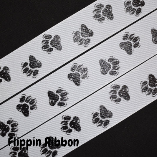 Doggie Feet Ribbon - Flippin Ribbon