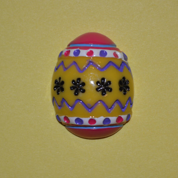 Easter Egg Flat Back Resin - Flippin Ribbon