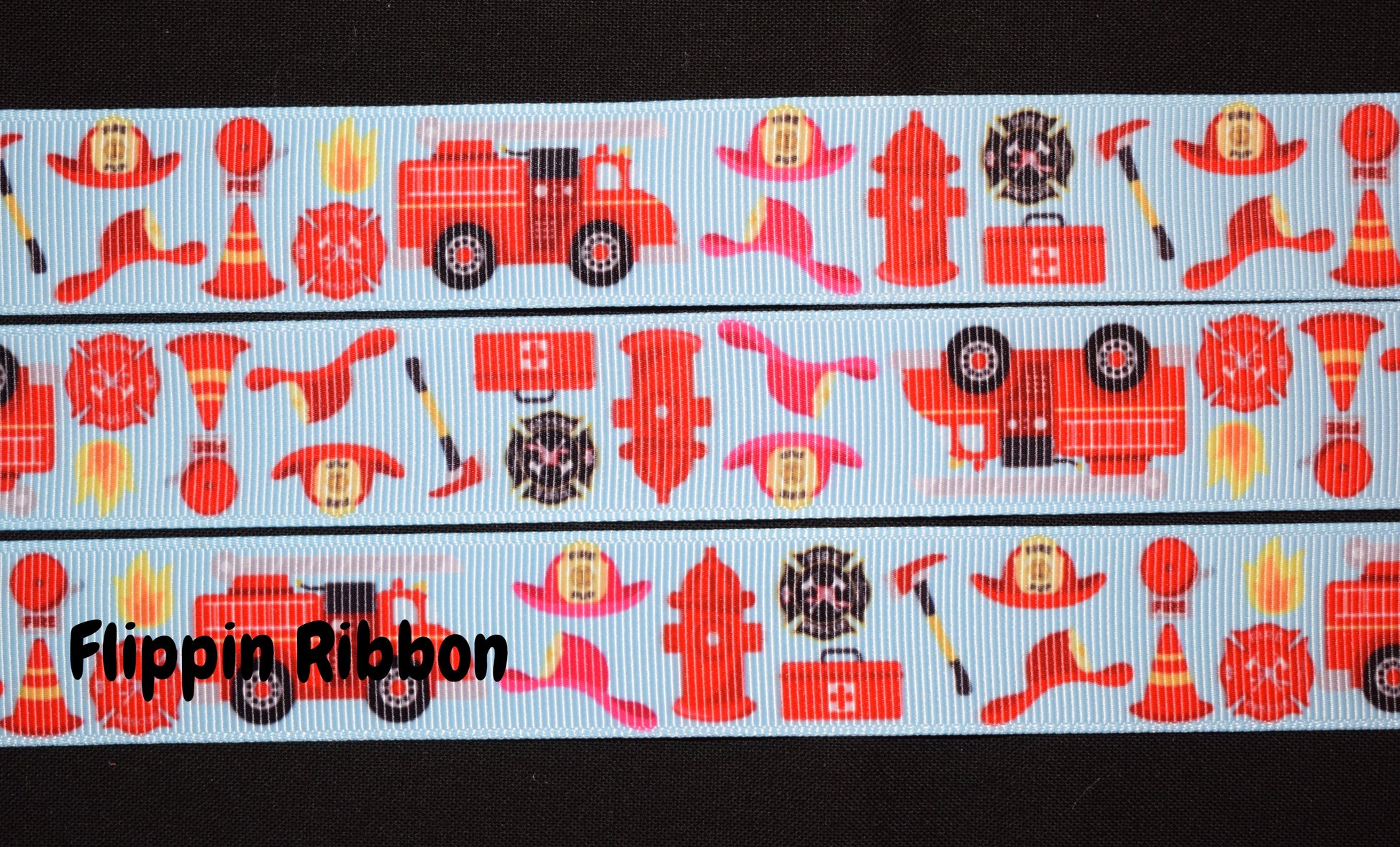 Fireman Ribbon - Flippin Ribbon