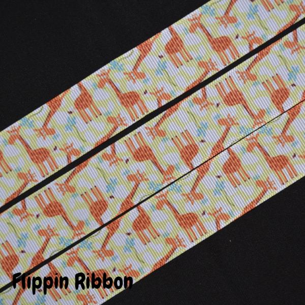 giraffe ribbon - Flippin Ribbon
