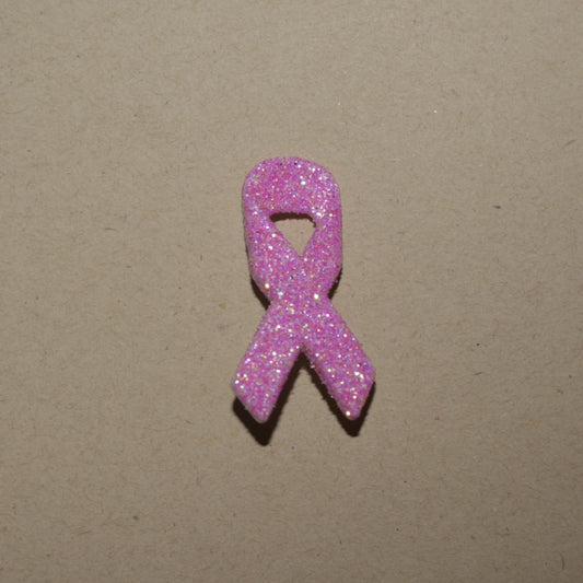 Breast Cancer Awareness Embellishment - Flippin Ribbon 