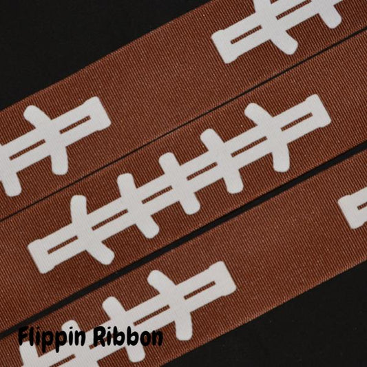 wide football ribbon - Flippin Ribbon