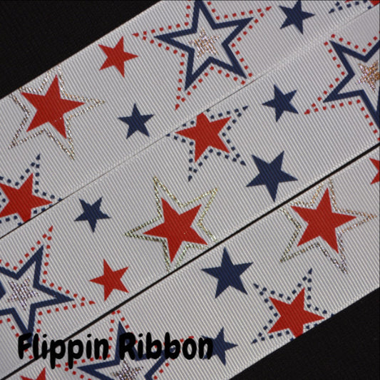 patriotic stars ribbon