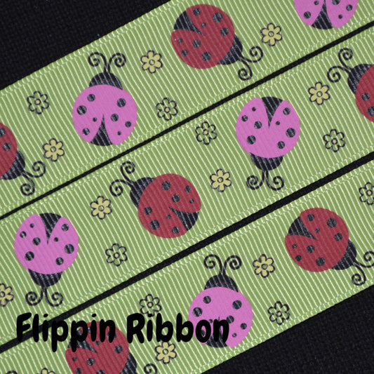Honey Bee Ribbon - 1 1/2 inch Printed Grosgrain Ribbon – Flippin Ribbon  Crafts