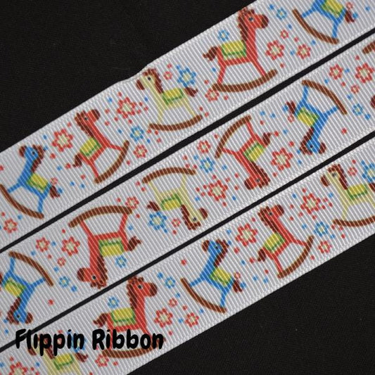 rocking horse ribbon - Flippin Ribbon