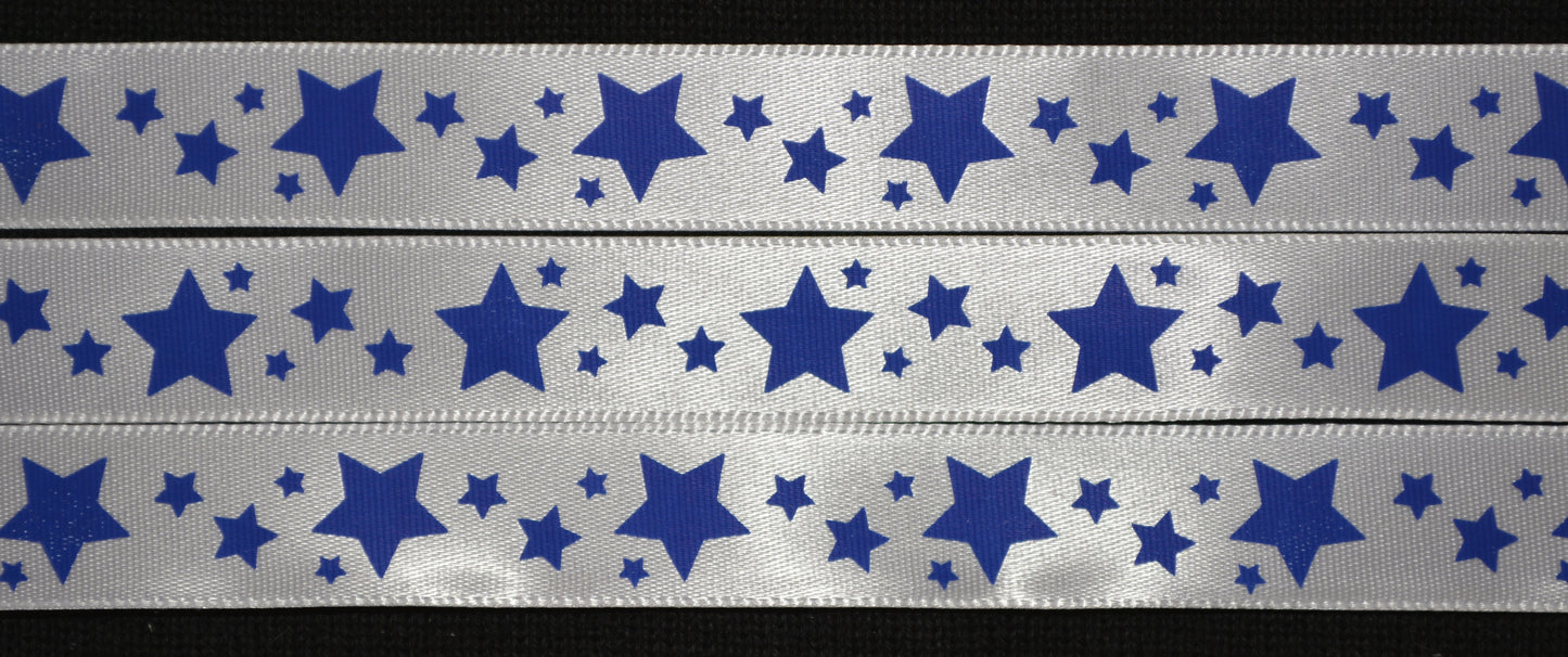 Royal Blue Star Ribbon - Flippin Ribbon
